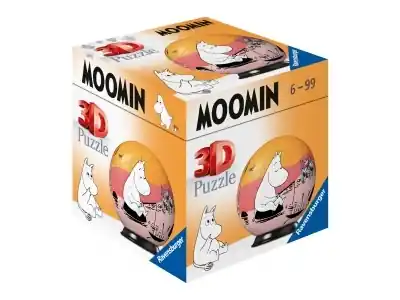 Nytt lägre pris - Ravensburger Puzzle Ball - Moomin Orange - 02 (55)