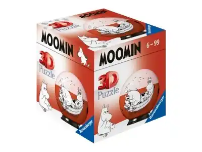 Ravensburger Puzzle Ball - Moomin Röd - 04 (55) | Nyinkommet