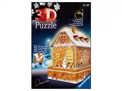 Spara mer - Ravensburger 3D - Ginger Bread House - Night Edition (257)