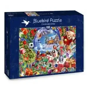 Bluebird Puzzle Christmas Globe (1000) - Passa på