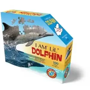 Enkel retur - Madd Capp Puzzles I am Lil‘ Dolphin (100)