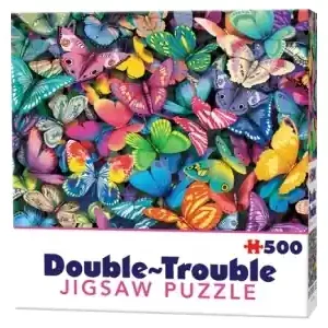 Mycket efterfrågad - Cheatwell Double Trouble - Butterflies (500)