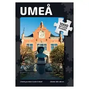Svenskapussel Umeå - Umeås Grundare Gustav II Adolf (1000) | Gratis retur