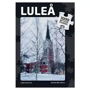 Köp direkt - Svenskapussel Luleå - Luleå Domkyrka (1000)