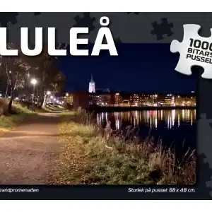 Gratis retur - Svenskapussel Luleå - Strandpromenaden (1000)