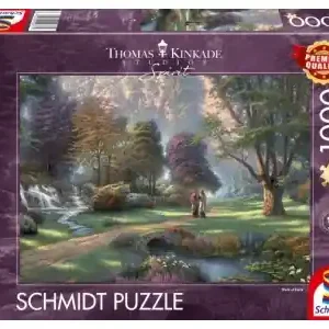Utförsäljning | Schmidt Thomas Kinkade - Painter of Light, Walk of Faith (1000)