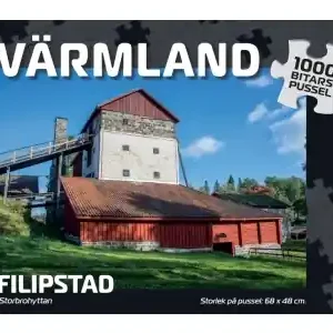 Bästsäljare - Svenskapussel Värmland - Filipstad, Storbrohyttan (1000)