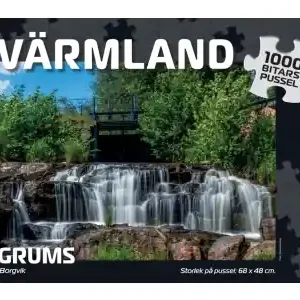 Kampanjen går snart ut - Svenskapussel Värmland - Grums, Borgvik (1000)
