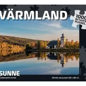 Topprodukt - Svenskapussel Värmland - Sunne, Gräsmarks Kyrka (1000)