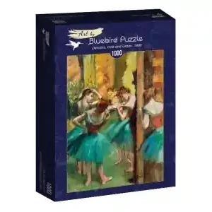Bluebird Puzzle Degas - Dancers, Pink and Green, 1890 (1000) - Storsäljare