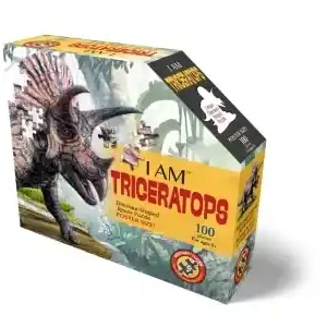 Madd Capp Puzzles I am Triceratops (100) | Bra pris just nu