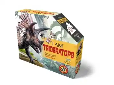 Madd Capp Puzzles I am Triceratops (100) | Bra pris just nu