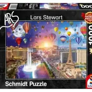 Bästa pris | Schmidt Lars Stewart - Las Vegas, Night and Day (1000)