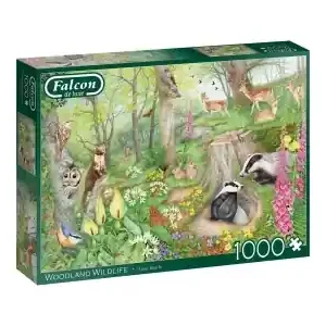 Tryggt köp | Falcon Woodland Wildlife (1000)