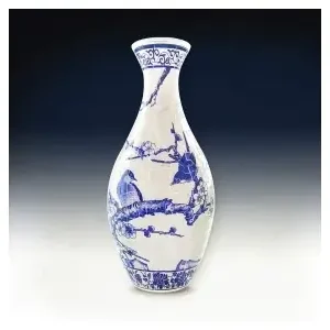 Spara mer | Pintoo 3D Puzzle Vase - Magpies on Plum Tree (160)