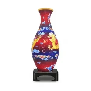 Spara nu | Pintoo 3D Puzzle Vase - The Dragon and the Phoenix, A Good Omen (160)