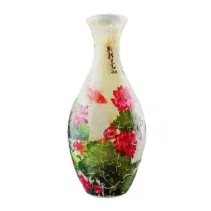 Nyligen lanserat | Pintoo 3D Puzzle Vase - Carp with Lotus (160)