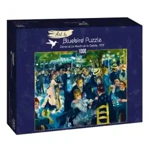 Topprodukt - Bluebird Puzzle Renoir - Dance at Le Moulin de la Galette, 1876 (1000)