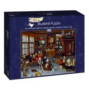 Bluebird Puzzle Hieronymus Franken Iicirca - The Archdukes Albert and Isabella Visiting a Collector‘s Cabinet, 1623 (1000) - Populärt just nu