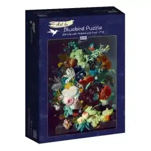 Bluebird Puzzle Jan Van Huysum - Still Life with Flowers and Fruit, 1715 (1000) | Handla online