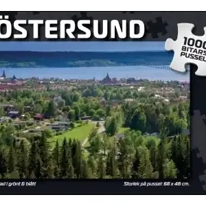 Bra pris just nu | Svenskapussel Östersund - Stad i grönt & blått (1000)