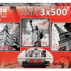 Specialerbjudande | Educa Big Cities (3 x 500)