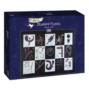 Bluebird Puzzle Kandinsky - Quinze, 1959 (1000) - Klar att skickas