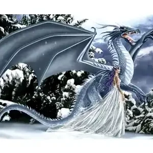 Enkel retur | SunsOut Nene Thomas - Ice Dragon (1000)