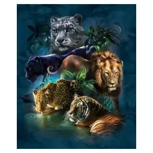 Extra bra pris - SunsOut Big Cat Prowess (1000)