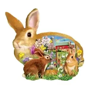 Slutrea - SunsOut Springtime Bunnies (1000)