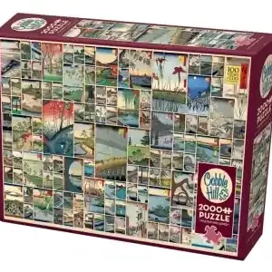 Toppkvalitet | Cobble Hill 100 Famous Views of Edo (2000)