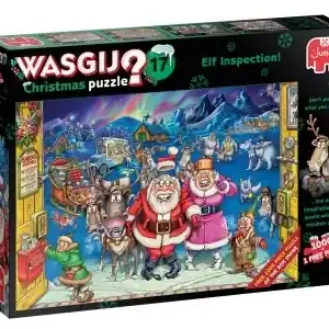 Wasgij? Christmas 17 Elf Inspection (2 x 1000) | Kundernas favorit