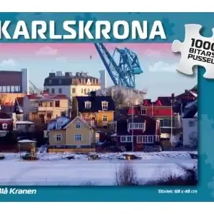Expressleverans - Svenskapussel Karlskrona - Blå Kranen (1000)