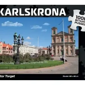 Begränsat lager | Svenskapussel Karlskrona - Stor Torget (1000)