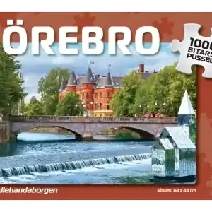 Finns i lager | Svenskapussel Örebro - Allehandaborgen (1000)