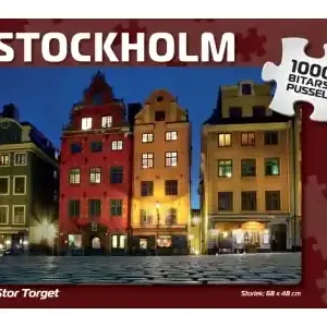 Svenskapussel Stockholm - Stor Torget (1000) | Riktigt fynd