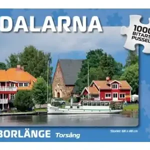 Mycket efterfrågad | Svenskapussel Dalarna - Borlänge, Torsång (1000)