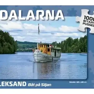 Extra bra pris | Svenskapussel Dalarna - Leksand, Ångbåt (1000)