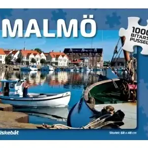 Svenskapussel Malmö - Fiskebåt (1000) - Fynd