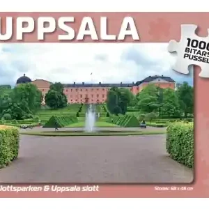 Bästa pris - Svenskapussel Uppsala - Slottsparken & Uppsala Slott (1000)