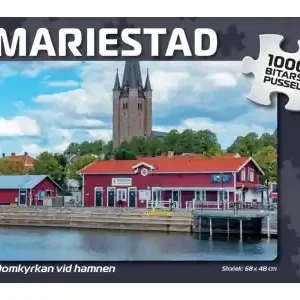 Nyhet i sortimentet | Svenskapussel Mariestad - Domkyrkan vid Hamnen (1000)