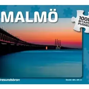 Fyndpris | Svenskapussel Malmö - Öresundsbron (1000)