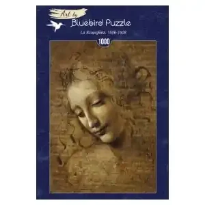 Bluebird Puzzle Leonardo da Vinci - La Scapigliata, 1506-1508 (1000) - Nytt i sortimentet