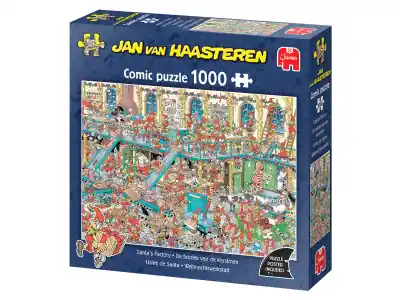 Mycket uppskattad - Jan Van Haasteren Santa‘s Factory (1000)