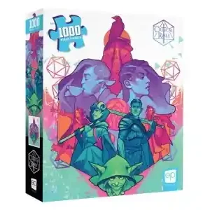 USAopoly Critical Role - The Mighty Nein (1000) | Finns i lager
