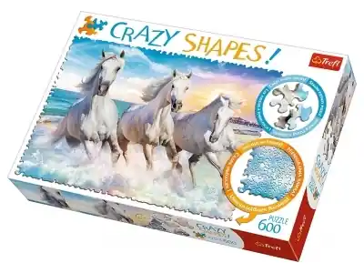 Trefl Crazy Shapes! - Galloping Among the Waves (600) - Bästsäljare