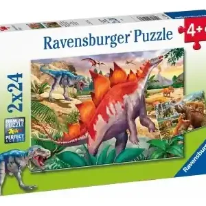 Toppsäljare - Ravensburger Jurassic Wildlife (2 x 24)