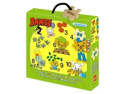 Kärnan Träpussel - Räkna med Bamse (20) - Beställ direkt