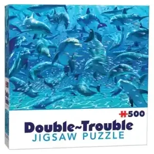 Cheatwell Double Trouble - Dolphins (500) | Passa på nu