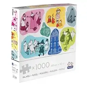 Peliko Mumin - Moomin, Sketcher i Färg (1000) - Superpris
